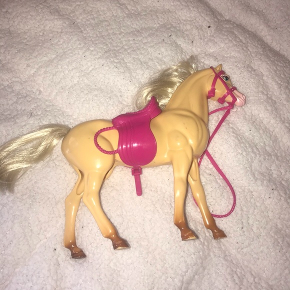 Barbie Other - Horse with Tack